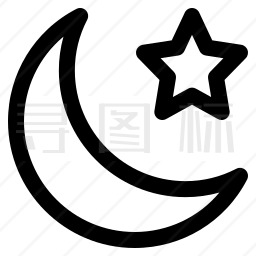 夜间模式图标