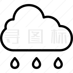 下雨图标