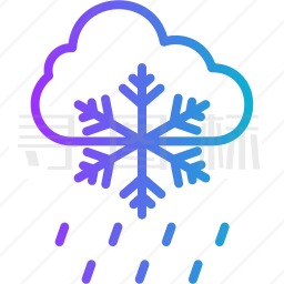 降雪图标