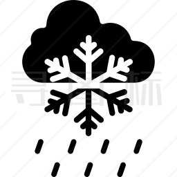 降雪图标