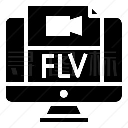 FLV视频图标