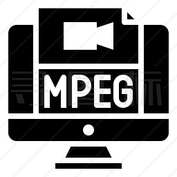 MPEG视频图标