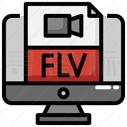 FLV视频图标