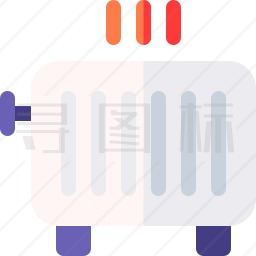 暖气片图标