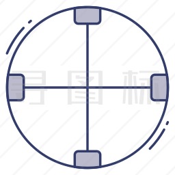 十字准线图标