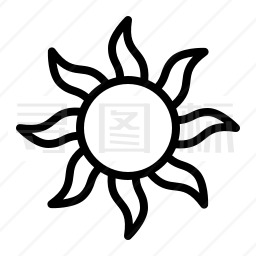 太阳图标