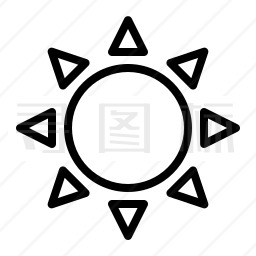 太阳图标