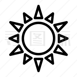 太阳图标