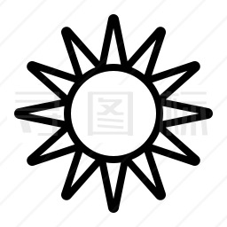 太阳图标