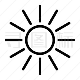 太阳图标