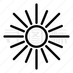 太阳图标