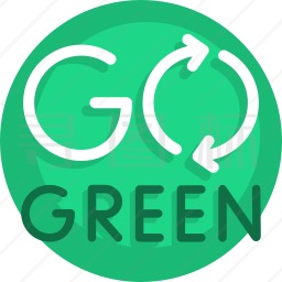 生产或使用绿色产品图标
