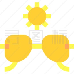 太阳镜图标