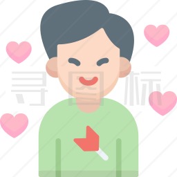 被丘比特击中图标