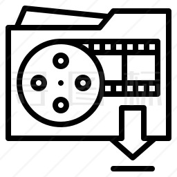 电影文件图标