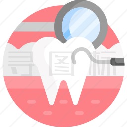 牙科检查图标