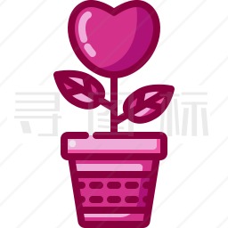 爱情植物图标