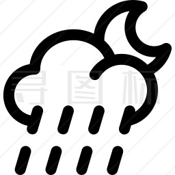 大雨图标