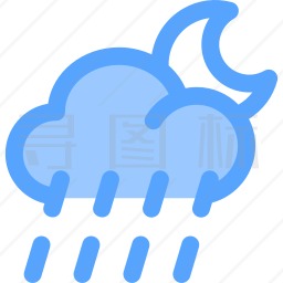 大雨图标