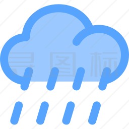 大雨图标