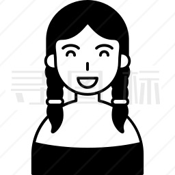 女孩图标