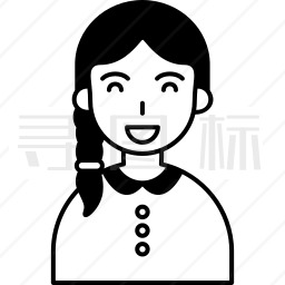 女孩图标