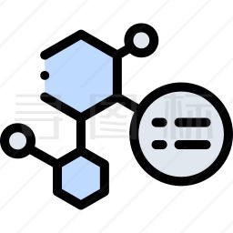 分子结构图标