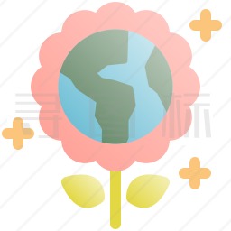 地球植物图标