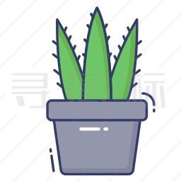 盆栽植物图标