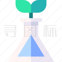 植物实验图标