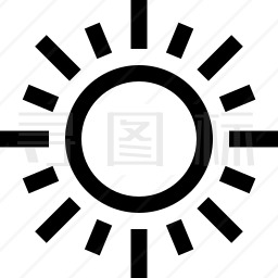 太阳图标