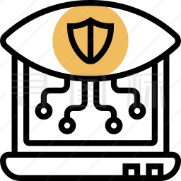 电脑技术安全图标