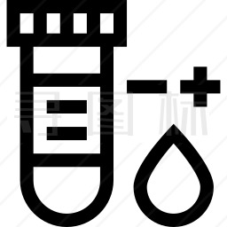 血液测试图标