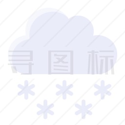 下雪图标