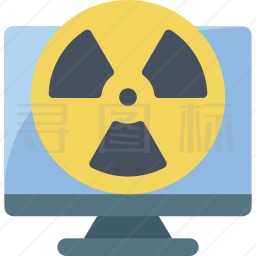 计算机辐射图标