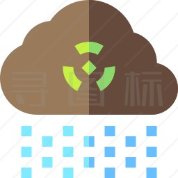 酸雨图标