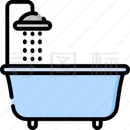 浴缸图标