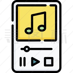 MP3播放器图标