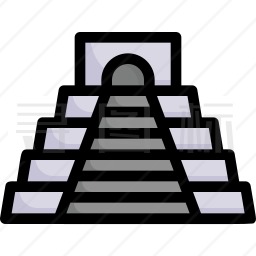 阿兹特克金字塔图标