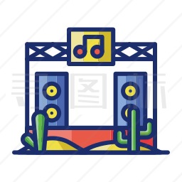 音乐节图标