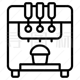 冰淇淋机图标