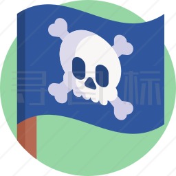 海盗旗帜图标