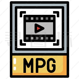 MPG格式图标