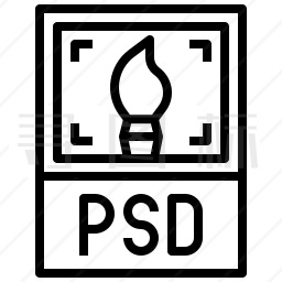 PSD图标