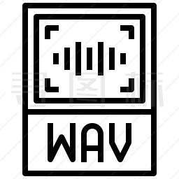 WAV格式图标