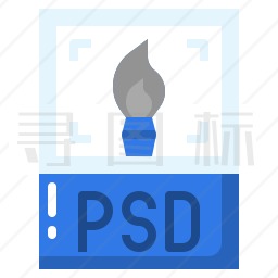 PSD图标