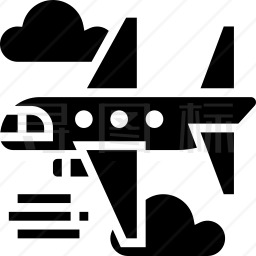飞机飞行图标