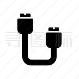 USB电缆图标