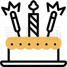 生日蜡烛图标