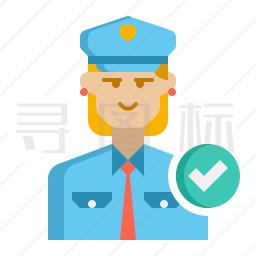 女警察图标